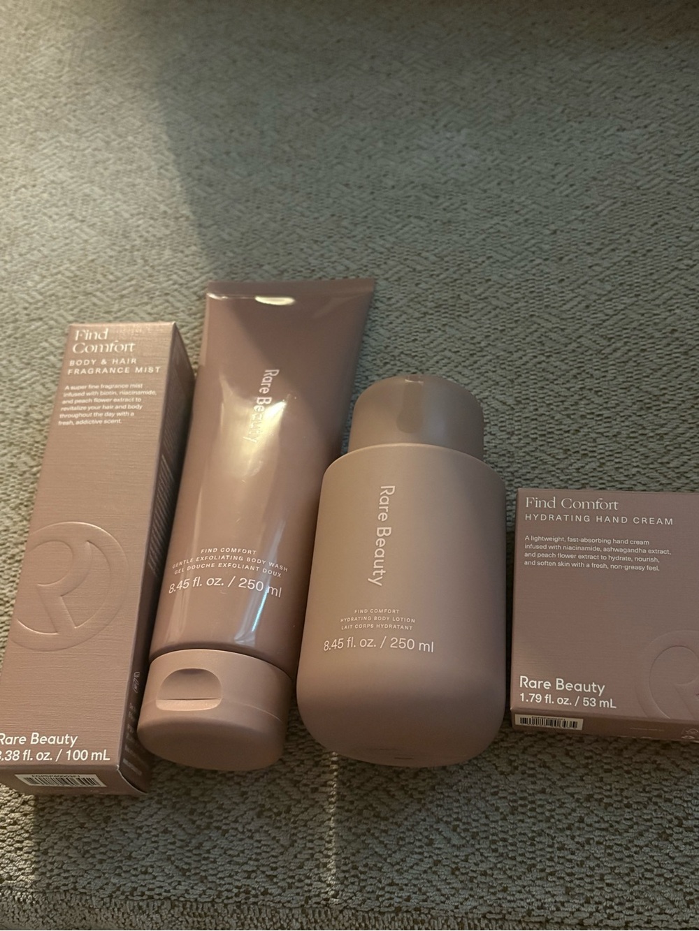Rare Beauty Find Comfort Set in Mauve Beige